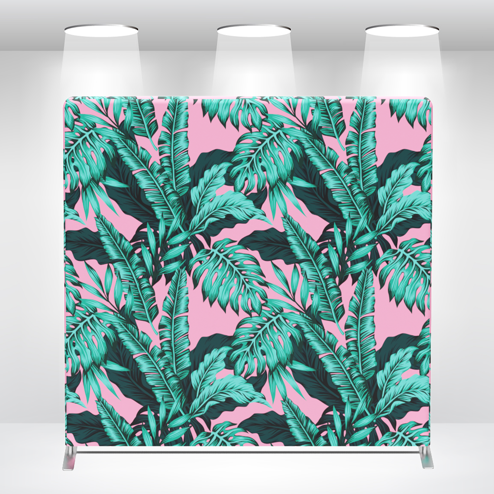 Custom 10x8ft 8x8ft Pillow Case Photo Booth Straight Backdrop Wall Cover With Stand For Birthday Wedding Baby Shower Party Event