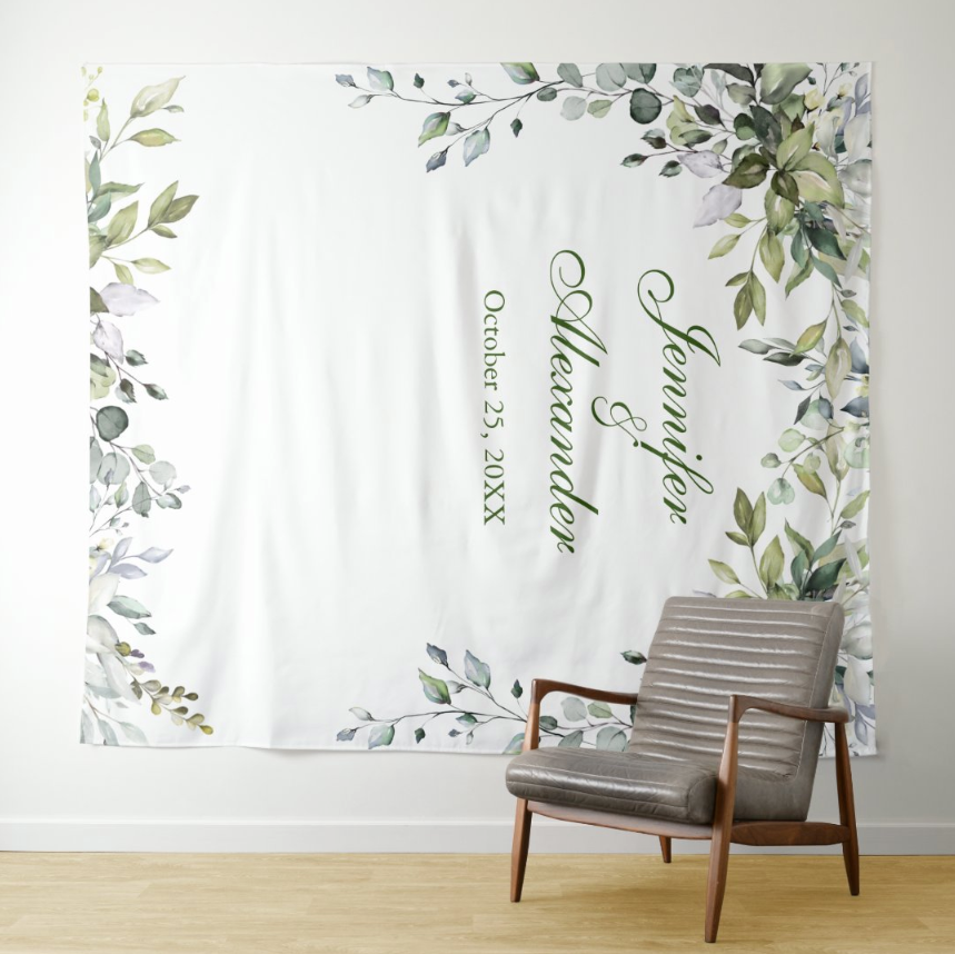 Wedding Decoration Fabric Backdrop