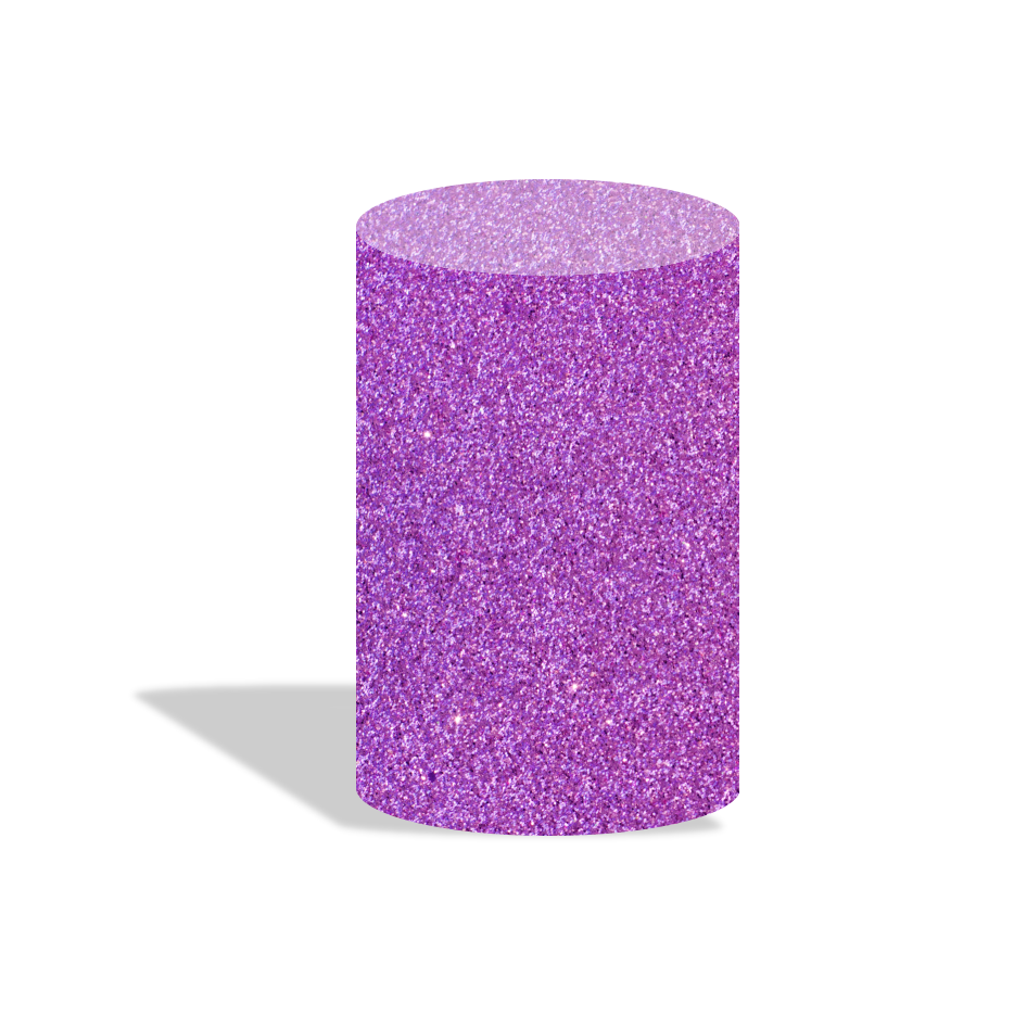 Under the sea mermaid birthday party decoration round circle backdrop cover plinth cylinder pedestal cover