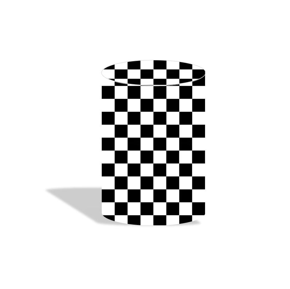 Racing car birthday party decoration round circle backdrop cover plinth cylinder pedestal cloth cover