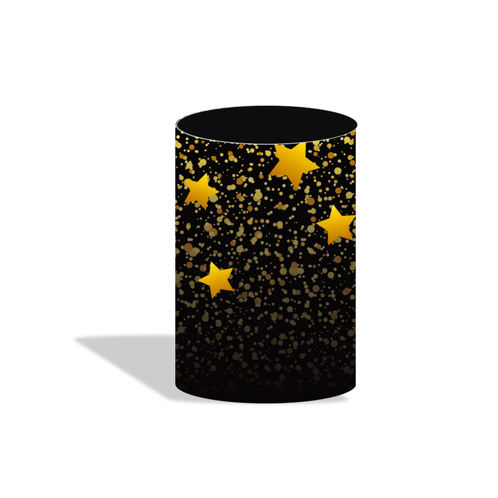 Congrats party decoration round circle backdrop cover plinth cylinder pedestal cloth cover