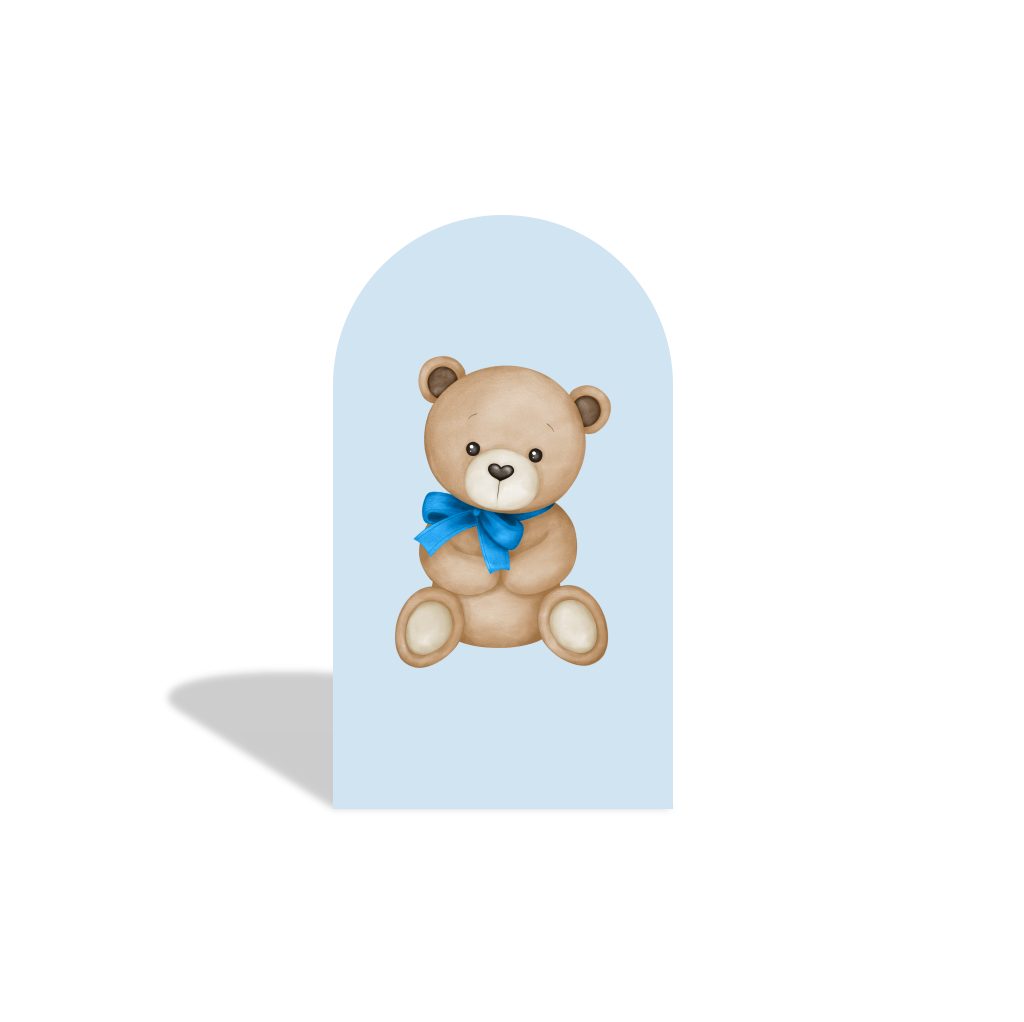 Teddy bear arch Birthday Party Arch Backdrop Wall Cloth Cover