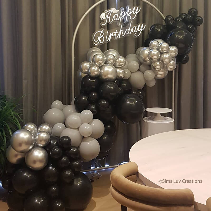 5*7.5Ft Aluminum Arch Backdrop Stand For Birthday Wedding Party Decoration