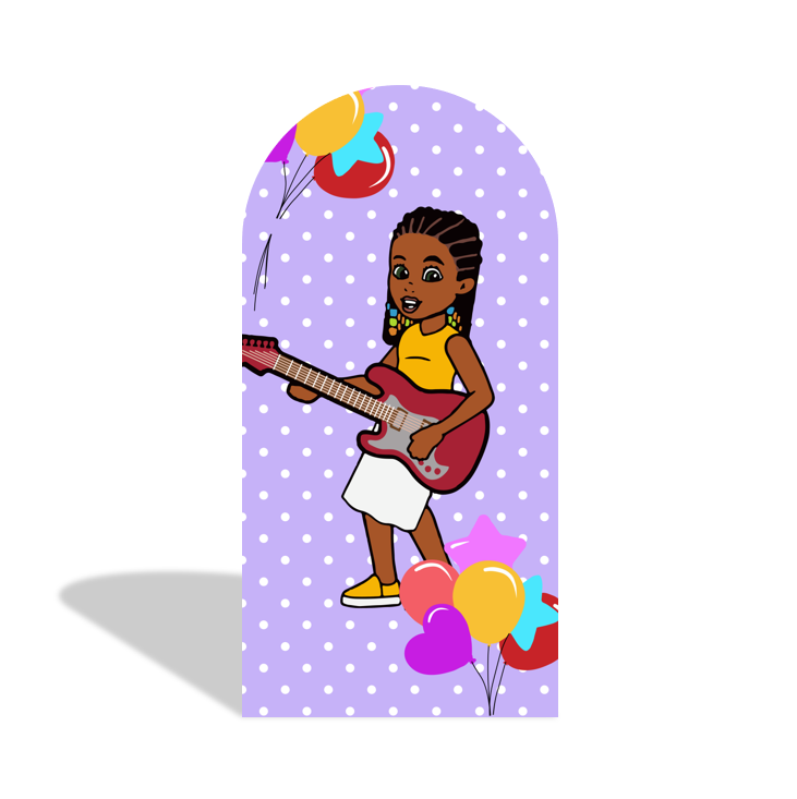 Gracie's Corner Birthday Party Arch Backdrop Wall Cloth Cover