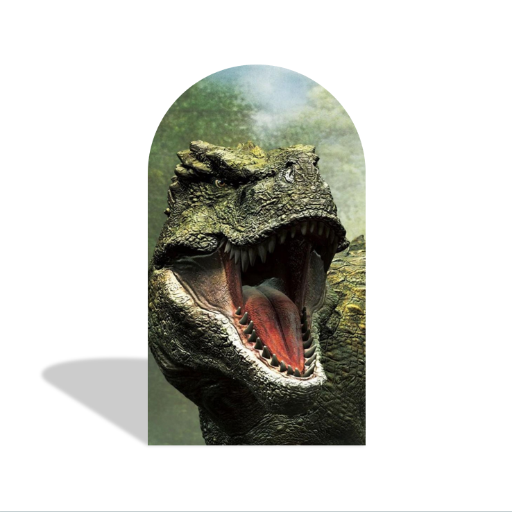 Dinosaur Theme Birthday Baby Shower Party Arch Backdrop Wall Cloth Cover