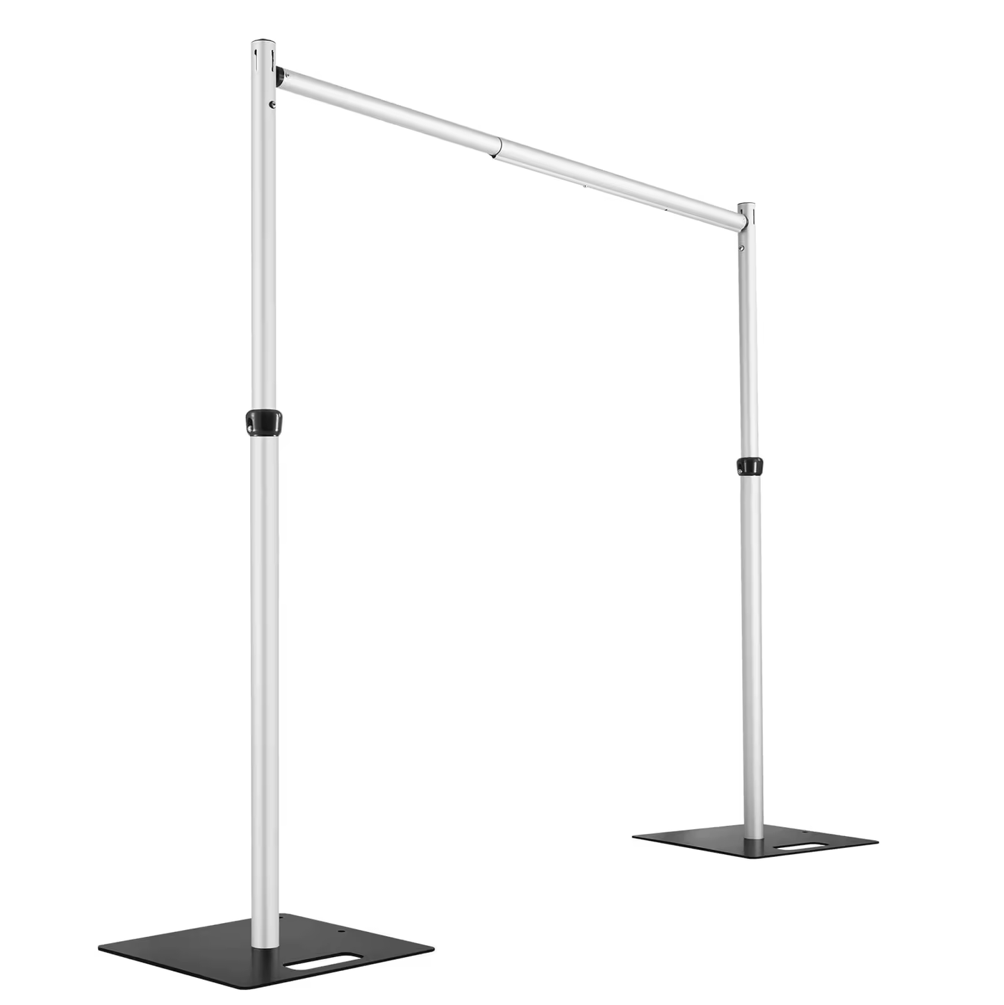 6-10ft Adjustable Portable Pipe And Drape Kit Backdrop Stand for Event & Wedding Decor and Flower Wall