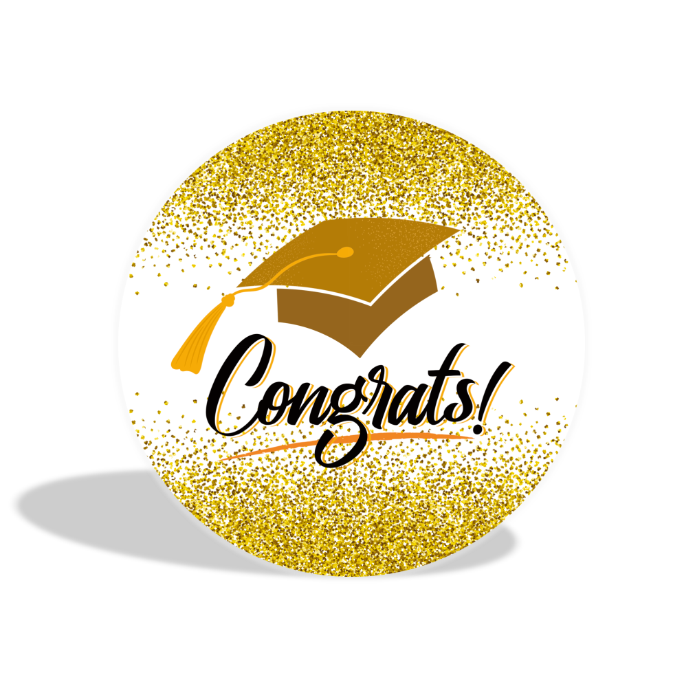 Congrats party decoration round circle backdrop cover plinth cylinder pedestal cloth cover