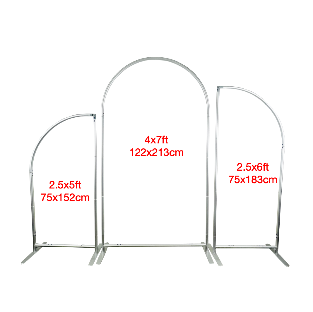 Aluminum Alloy Tube Arch Backdrop Wall Stand For Birthday Wedding Party Stage Decoration