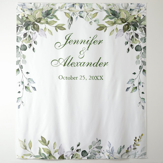 Wedding Decoration Fabric Backdrop