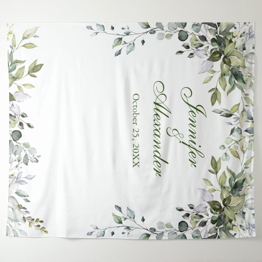 Wedding Decoration Fabric Backdrop