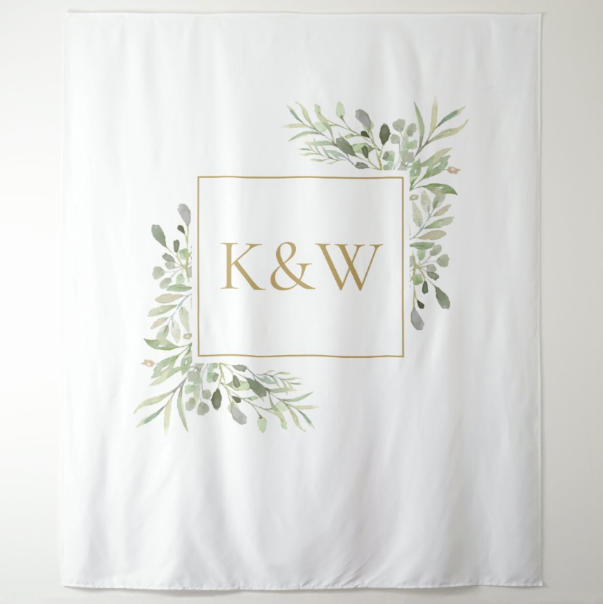 Wedding Party Event Decoration Fabric Backdrop