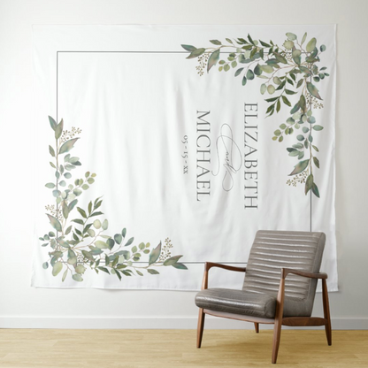 Bridal Wedding Decoration Fabric Background Backdrop