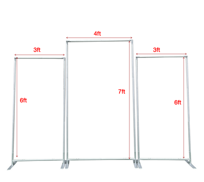 Custom Birthday Baby Shower Bride Decade Party Rectangle Arch Backdrop Cover