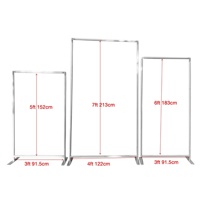 Birthday Baby Shower Bridal Decade Party Decoration Rectangle Arch Backdrop Stand