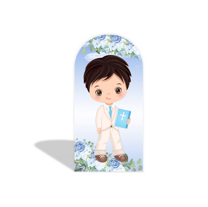 Baptism  arch  Birthday Party Arch Backdrop Wall Cloth Cover