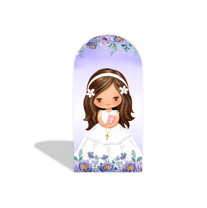 Baptism  arch  Birthday Party Arch Backdrop Wall Cloth Cover