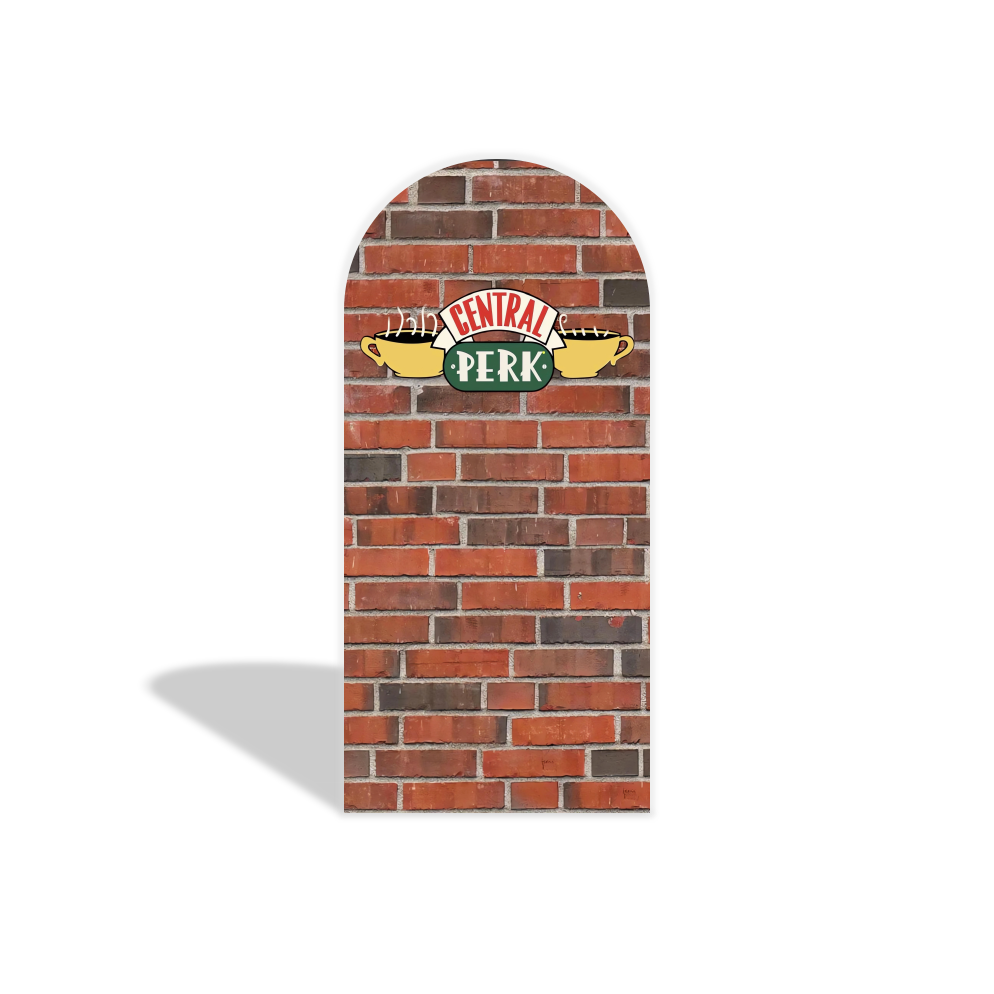 we'll be there for you Birthday Party Arch Backdrop Wall Cloth Cover
