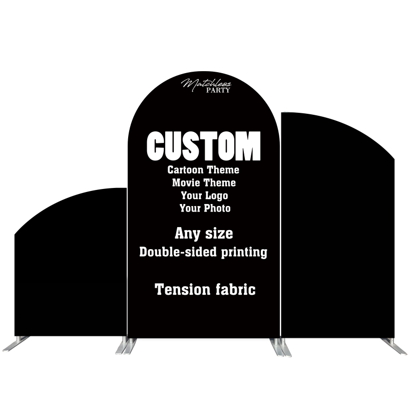 Customization Custom Wedding Birthday Party Event Arch Backdrop Cover With Frame