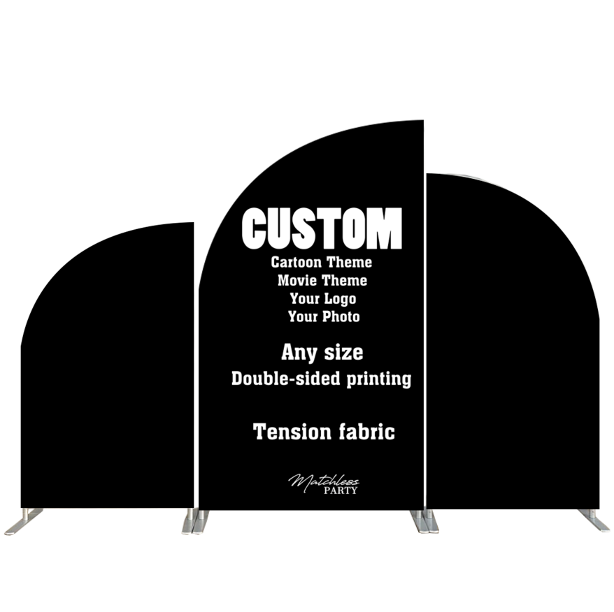Customized Wedding Birthday Decade Baby Shower Arch Backdrop