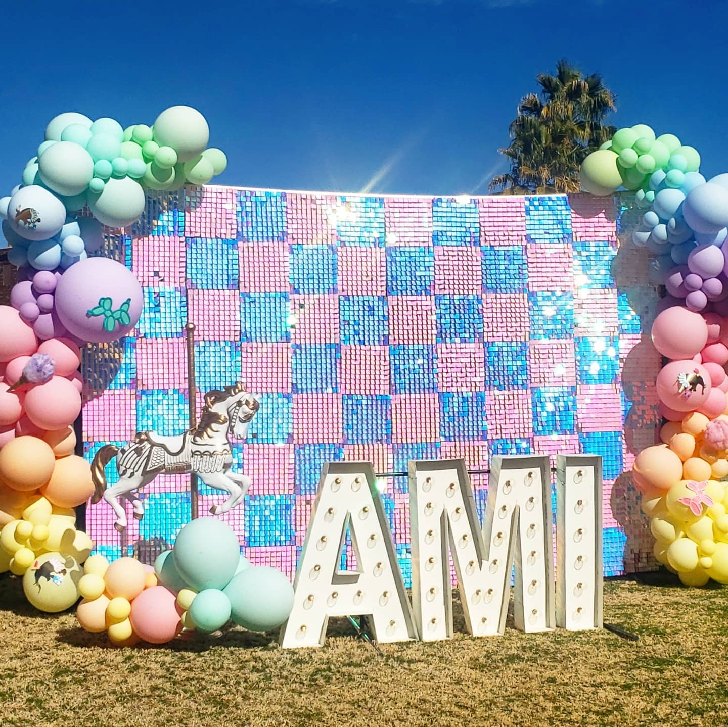 Shimmer Sequin Wall Birthday Party Photo Booth Backdrop- Various colors available Pink Gold Green Sliver White