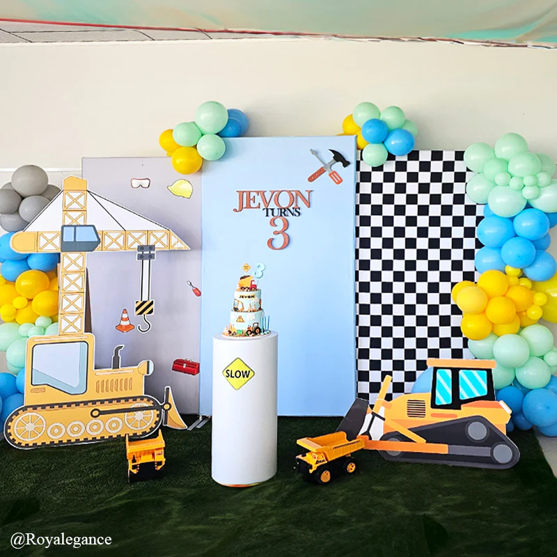 Custom Birthday Baby Shower Bride Decade Party Rectangle Arch Backdrop Cover