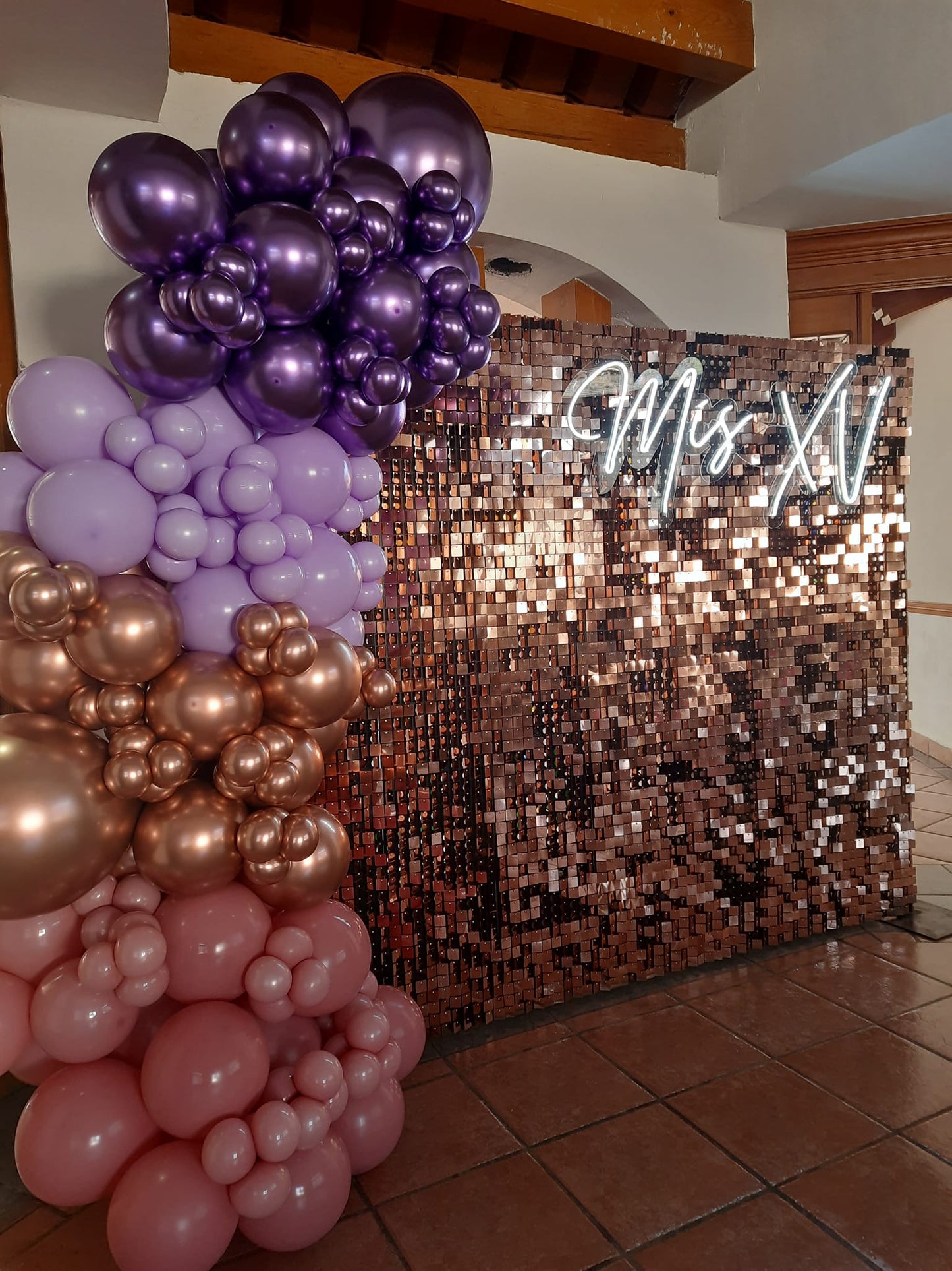 Shimmer Sequin Wall Birthday Party Photo Booth Backdrop- Various colors available Pink Gold Green Sliver White