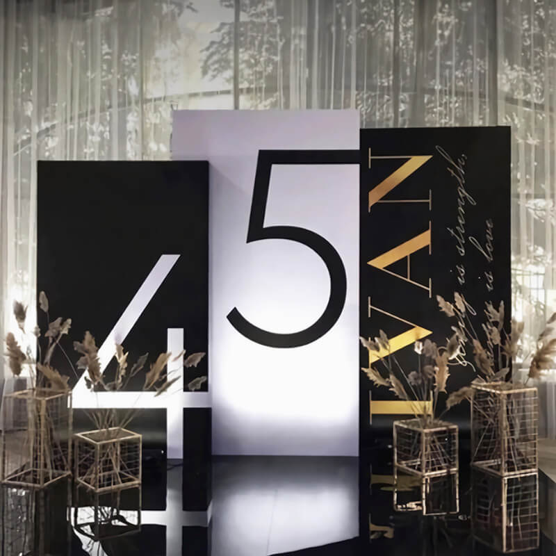 Custom Birthday Baby Shower Bride Decade Party Rectangle Arch Backdrop Cover