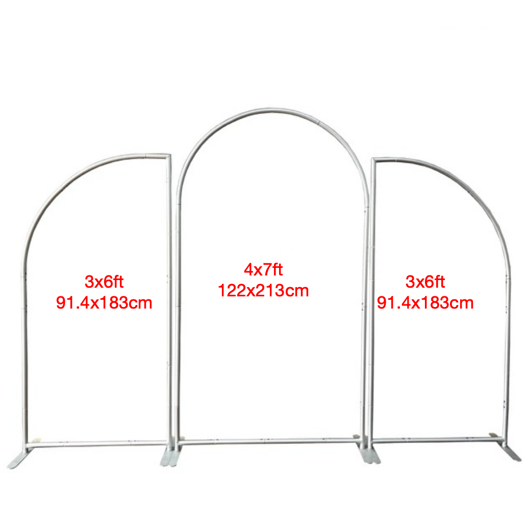 Aluminum Alloy Tube Arch Backdrop Wall Stand For Birthday Wedding Party Stage Decoration