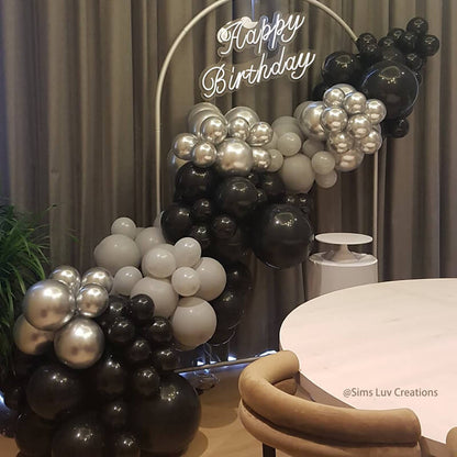 5*7.5Ft Aluminum Arch Backdrop Stand For Birthday Wedding Party Decoration