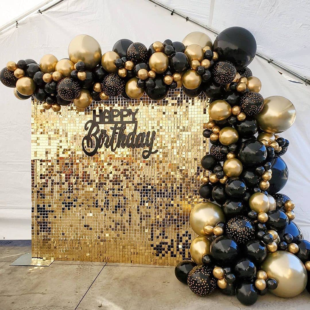 Shimmer Sequin Wall Birthday Party Photo Booth Backdrop- Various colors available Pink Gold Green Sliver White