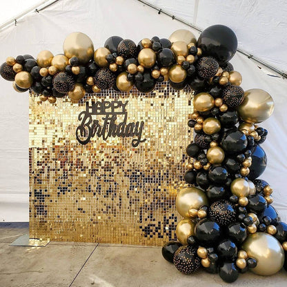 Shimmer Sequin Wall Birthday Party Photo Booth Backdrop- Various colors available Pink Gold Green Sliver White