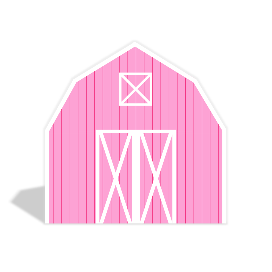7x7ft Farm House Barn Arch Backdrop Wall Cover Stand For Birthday Baby Shower Party Decoration