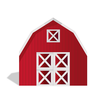7x7ft Farm House Barn Arch Backdrop Wall Cover Stand For Birthday Baby Shower Party Decoration