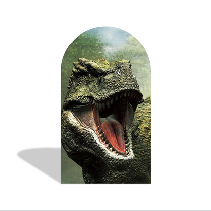 Dinosaur Theme Birthday Baby Shower Party Arch Backdrop Wall Cloth Cover
