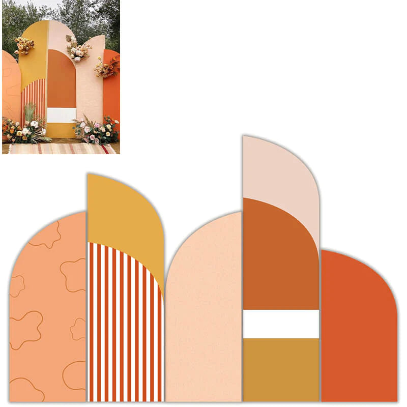 Chiara 5 Walls Set Birthday Baby Shower Wedding Party Decoration Arch Backdrop stand
