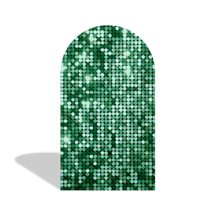 Shimmer Sequin Birthday Baby Shower Party Arch Backdrop Wall Cloth Cover