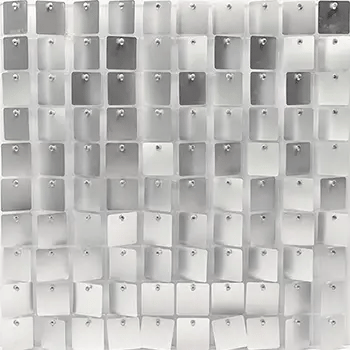 Sliver Sequin Shimmer Backdrop Wall Panels For Birthday Wedding Party Event Decoration
