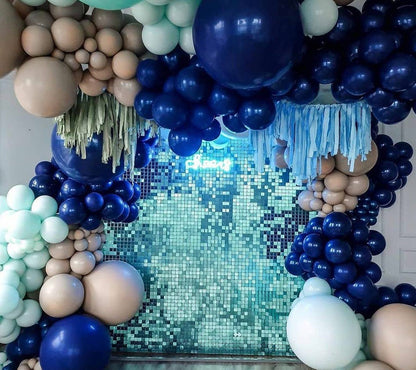 Shimmer Sequin Wall Birthday Party Photo Booth Backdrop- Various colors available Pink Gold Green Sliver White