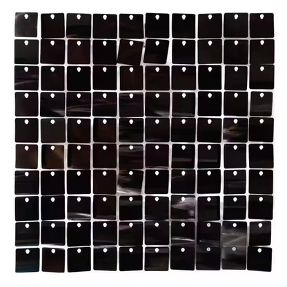 Black Sequin Shimmer Backdrop Wall Panels For Birthday Wedding Baby Shower Bridal