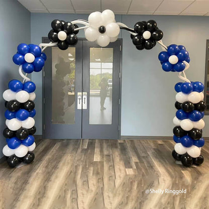 10x8ft Aluminum Alloy Tube Arch Balloon Flower Stand For Wedding Birthday Baby Shower