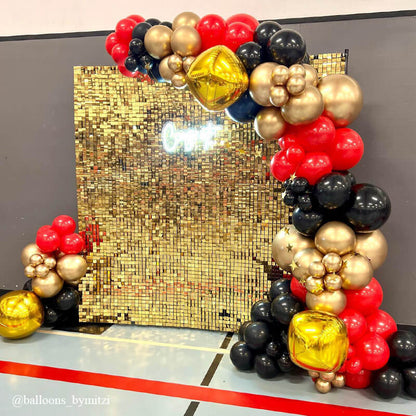 Light Gold Shimmer Sequin Backdrop Wall Panels For Birthday Wedding Baby Shower Bridal