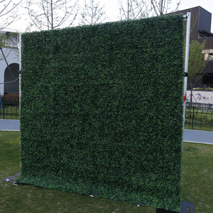 Handmade Artificial Cloth Curtain Fence Hedge Plant Wall For Birthday Wedding Backdrop Decoration Outdoor Event Party Decor Props