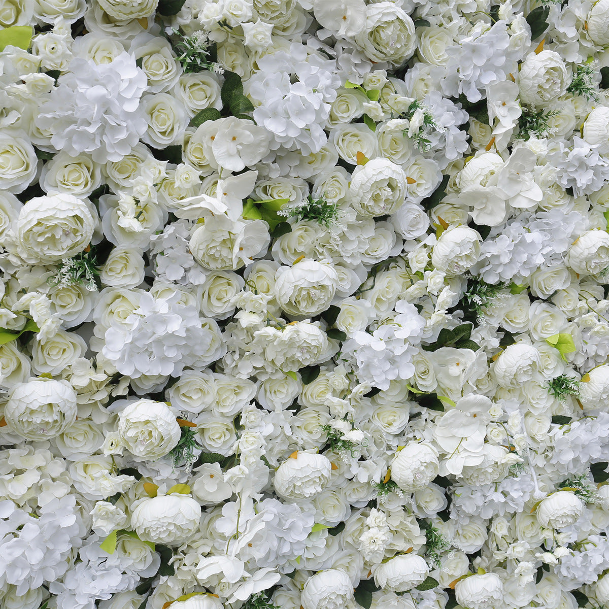 Handmade Artificial Cloth Curtain Silk Flower Wall Wedding Backdrop Decoration Outdoor Event Party Decor Props