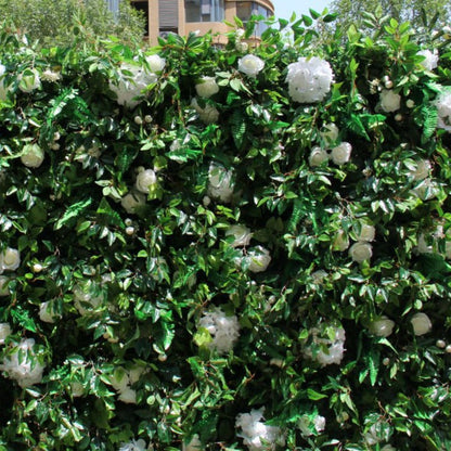 Rolling Up Cloth Curtain Silk Flower Wall For Birthday Wedding Backdrop Decoration Outdoor Event Party Decor Props