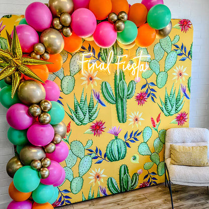 Custom 10x8ft 8x8ft Pillow Case Photo Booth Straight Backdrop Wall Cover With Stand For Birthday Wedding Baby Shower Party Event