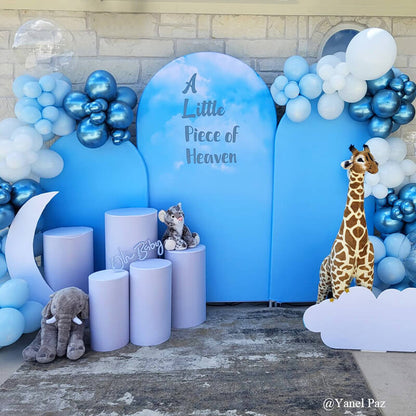 Customization Birthday Wedding Baby Shower Bridal Decade Party Arch Backdrop Wall Cloth Cover