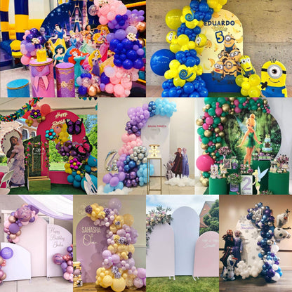 Customized Wedding Birthday Decade Baby Shower Arch Backdrop
