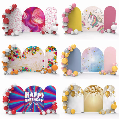 Customized Wedding Birthday Decade Baby Shower Arch Backdrop