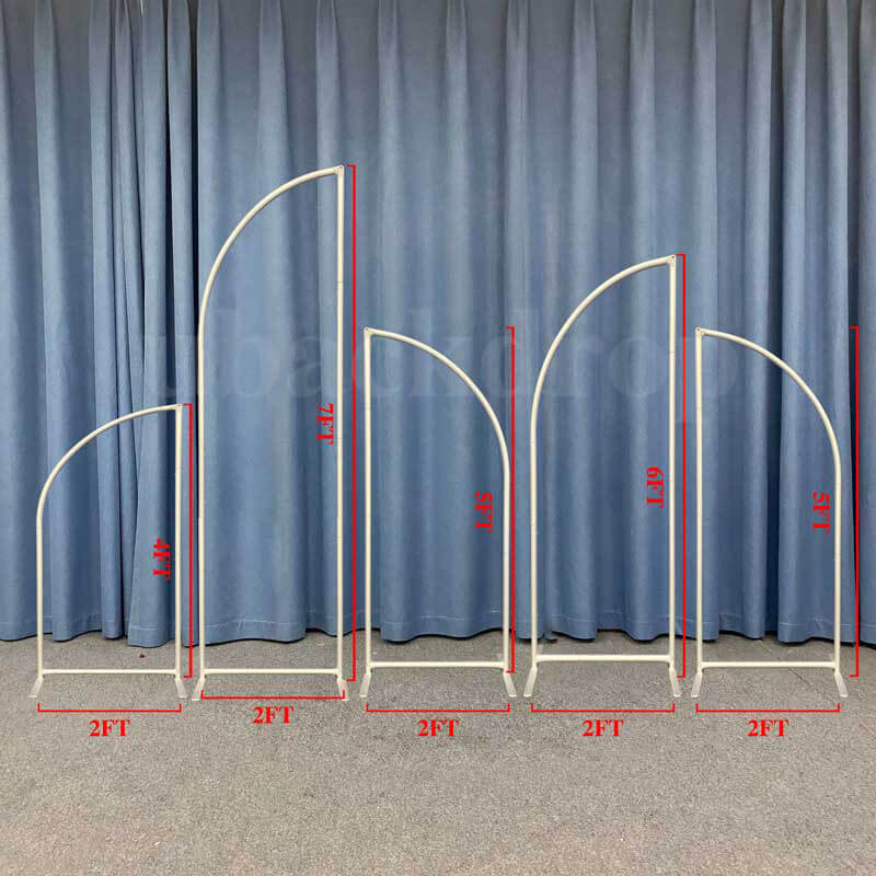 Chiara 5 Walls Set Birthday Baby Shower Wedding Party Decoration Arch Backdrop stand