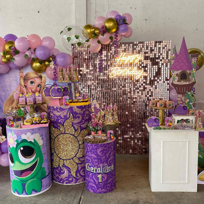 Shimmer Sequin Wall Birthday Party Photo Booth Backdrop- Various colors available Pink Gold Green Sliver White